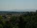  chaîne de montagne à l'horizon de Rome